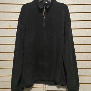 Timberline Colorado XXL Black Sherpa 1/4 Zip Unisex Made In‎ The USA
